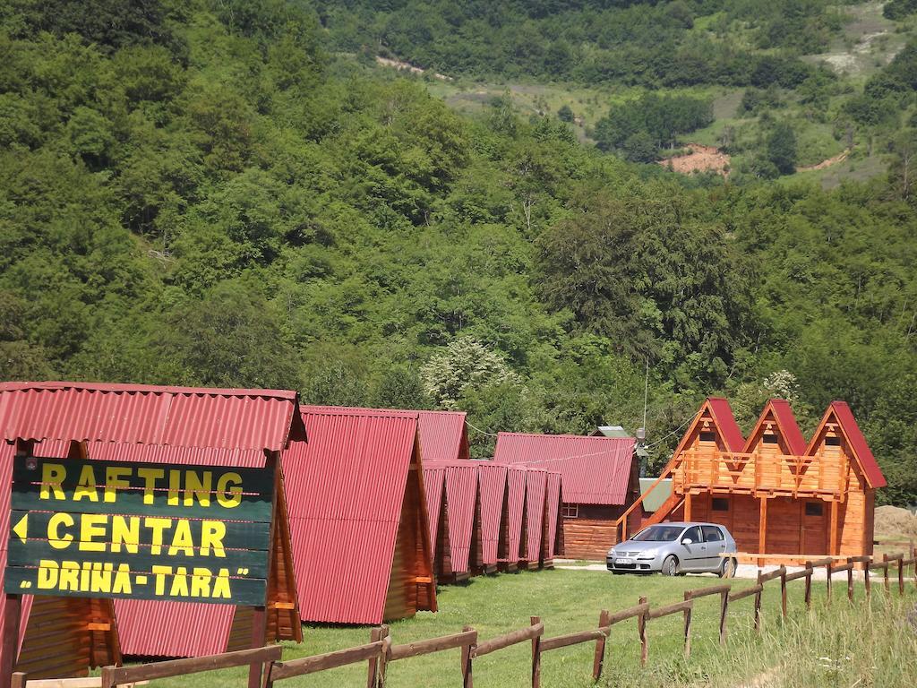 Rafting Center Drina Tara Hotell Bastasi Eksteriør bilde