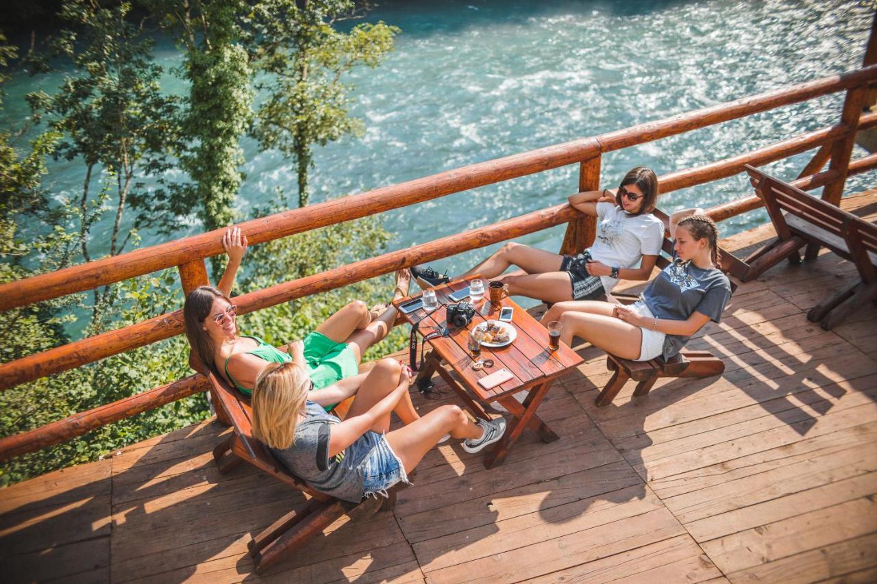Rafting Center Drina Tara Hotell Bastasi Eksteriør bilde